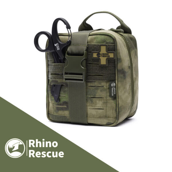 Тактическая аптечка Rhino Rescue IFAK SE PRO A-Tacs FG | Укомплектованная военная аптечка