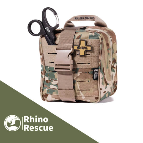 Тактическая аптечка Rhino Rescue IFAK SE PRO Multicam | Укомплектованная военная аптечка